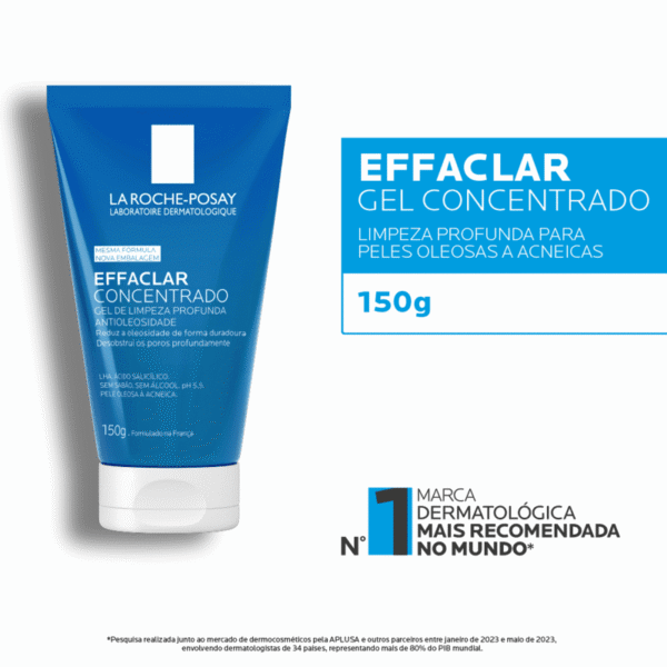 EFFACLAR CONCENTRADO GEL LIMPEZA FACIAL 150g - Imagem 6