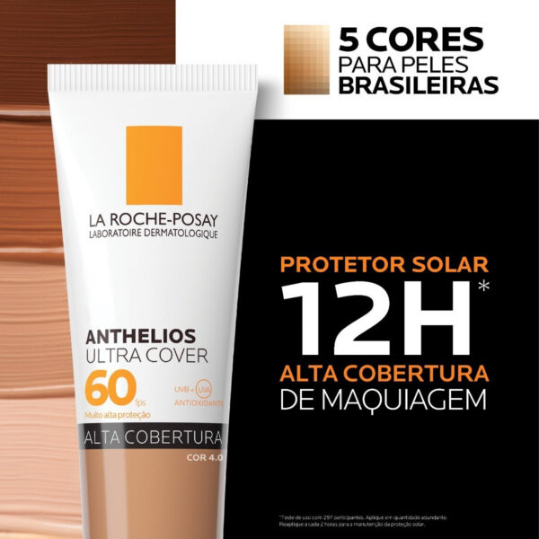 ANTHELIOS ULTRA COVER PROTETOR SOLAR COR 4.0 FPS60 30g - Imagem 5