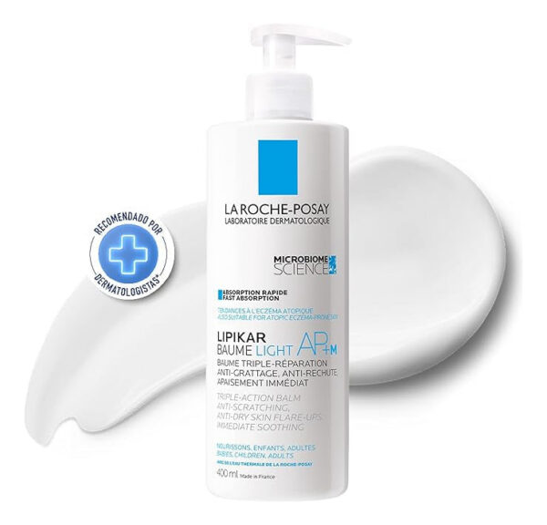 LIPIKAR BAUME LIGHT AP+M BALSAMO CALMANTE 400ml - Imagem 2