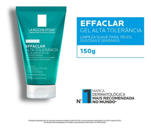 EFFACLAR GEL FACIAL ALTA TOLERÂNCIA 60g - Imagem 2