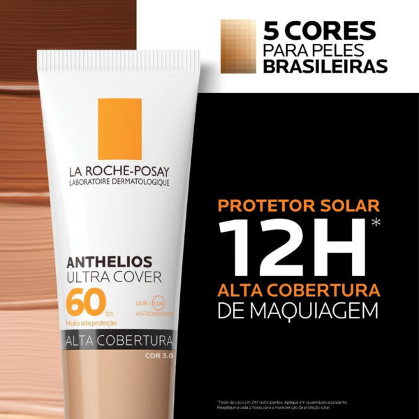 ANTHELIOS ULTRA COVER PROTETOR SOLAR COR 3.0 FPS60 30g - Imagem 6