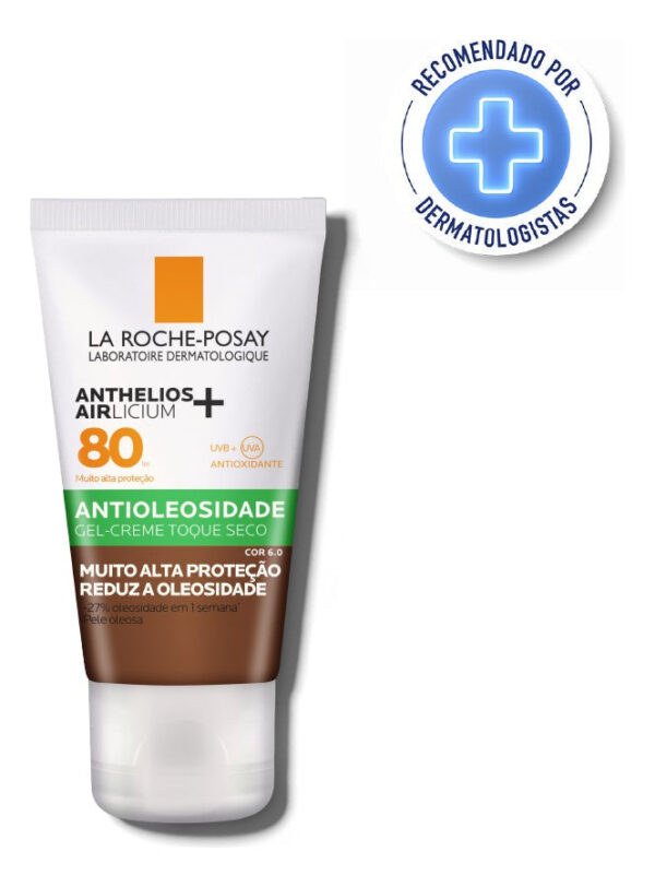 ANTHELIOS AIRLICIUM PROTETOR SOLAR FPS80 COR 6.0 40g - Imagem 2