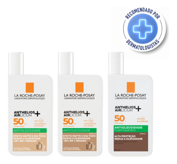 ANTHELIOS AIRLICIUM PROTETOR SOLAR ANTIOLIOSIDADE COR 6.0 FPS50 40g - Imagem 7
