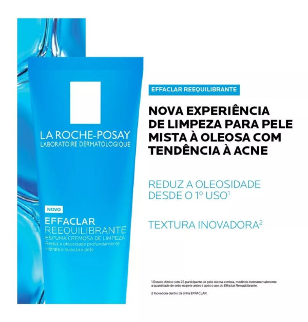 EFFACLAR REEQUILIBRANTE ESPUMA DE LIMPEZA - Imagem 8