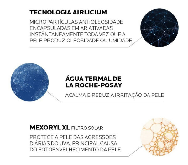 ANTHELIOS AIRLICIUM ANTIOLEOSIDADE SEM COR FPS 80 40g - Imagem 7