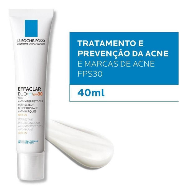 EFFACLAR DUO+ CREME ANTIACNE FPS30 40ML - Imagem 4