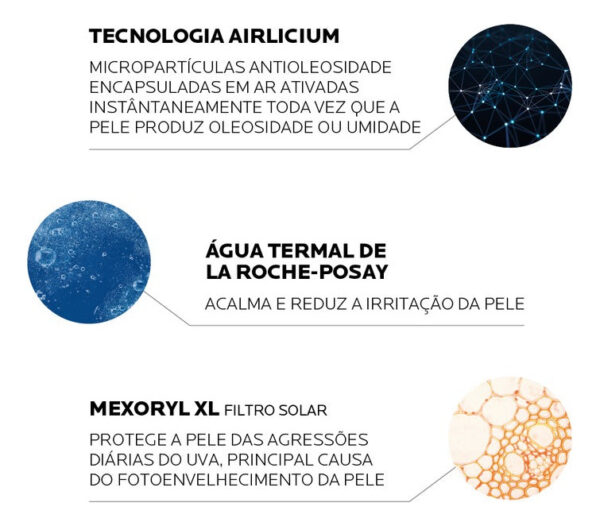 ANTHELIOS AIRLICIUM PROTETOR SOLAR ANTIOLIOSIDADE COR 2.0 FPS50 40g - Imagem 5