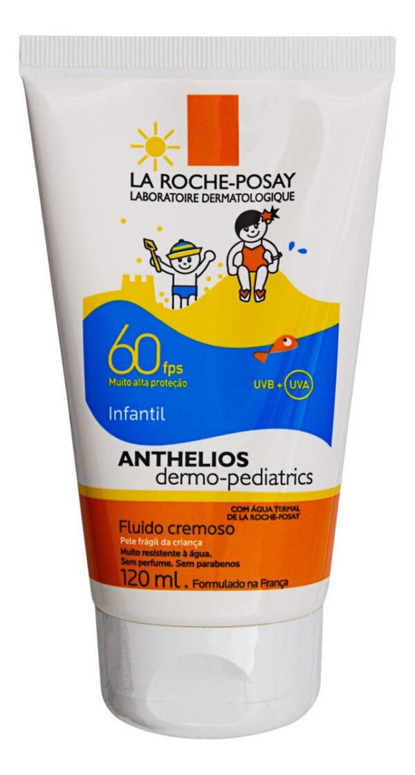 ANTHELIOS AIRLICIUM DERMOPEDIATRICS PROTETOR SOLAR INFANTIL FPS60 120ML - Imagem 5