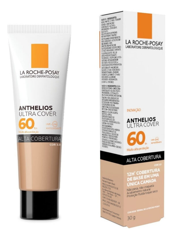 ANTHELIOS ULTRA COVER PROTETOR SOLAR COR 3.0 FPS60 30g - Imagem 3
