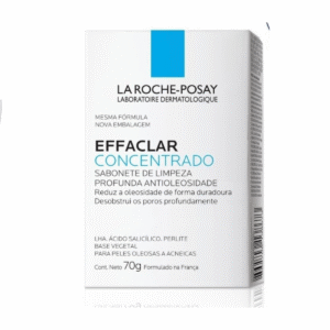 EFFACLAR CONCENTRADO SABONETE BARRA PARA PELES OLEOSA ACNEICA 70g